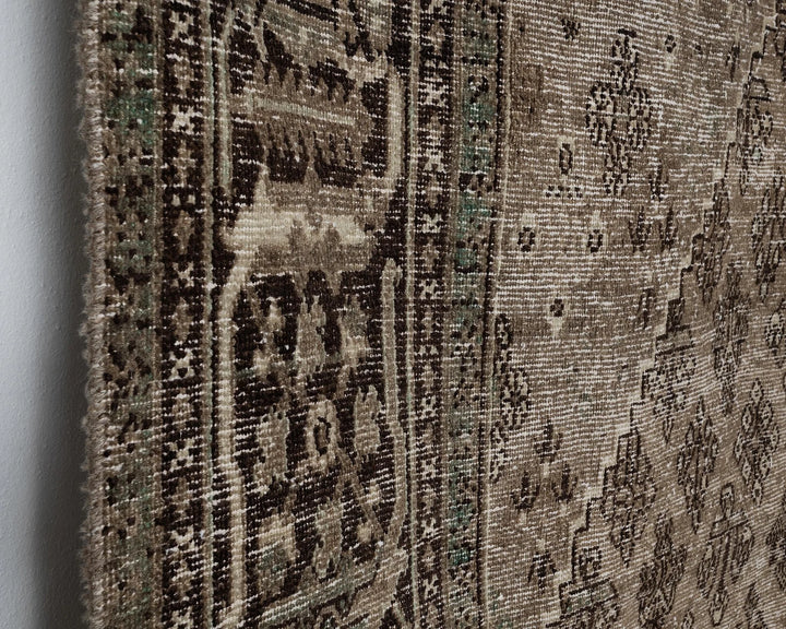Multicolor Turkish Oushak Rug 7'9" x 11'6" Hand-Knotted | No. VR16678