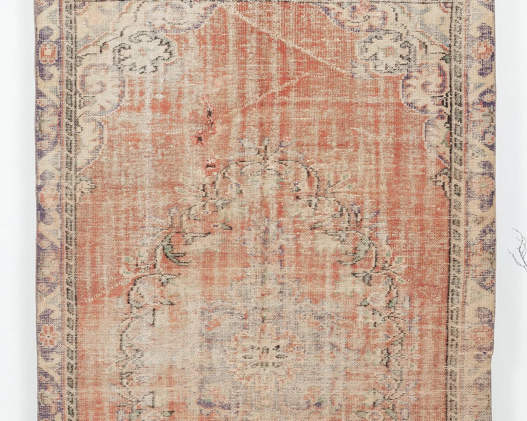 Muted Oushak Rug 5' 1" x 8' 10" | No. VR16699