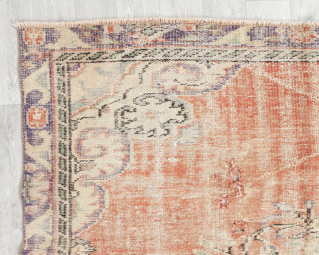 Muted Oushak Rug 5' 1" x 8' 10" | No. VR16699