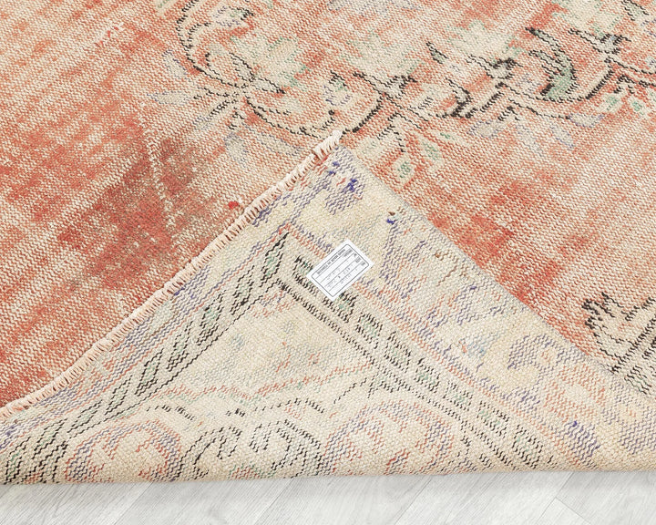 Muted Oushak Rug 5' 1" x 8' 10" | No. VR16699