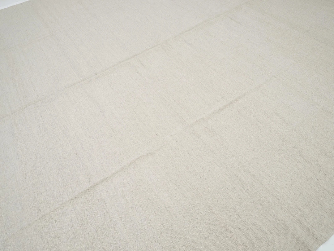 Beige Turkish Kilim Rug 11' 6" x 15' 3" Flat-Weave view 10