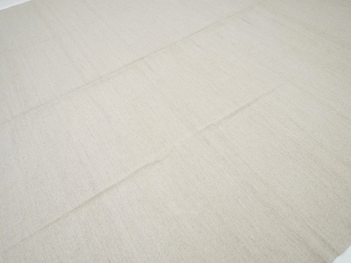 Beige Turkish Kilim Rug 11' 6" x 15' 3" Flat-Weave view 10