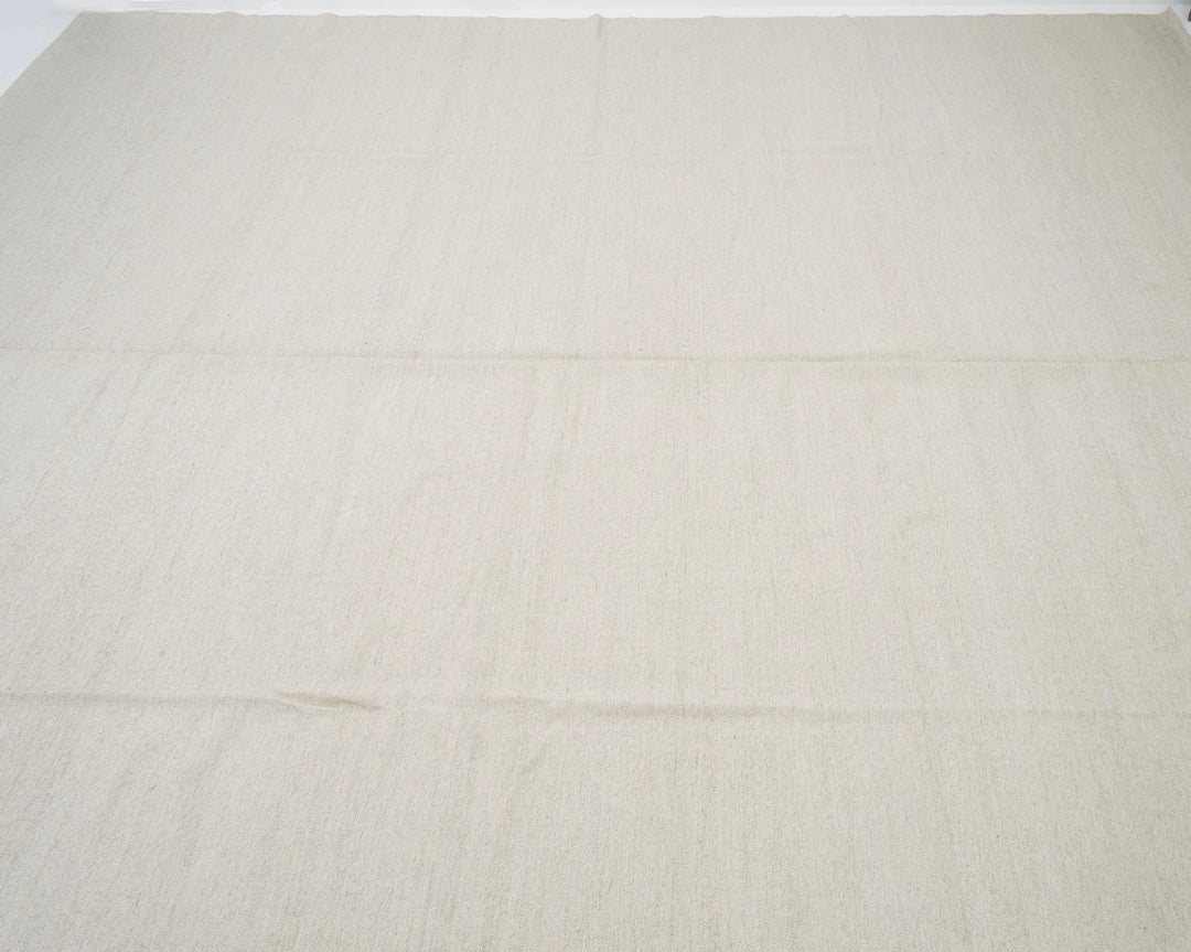 Beige Turkish Kilim Rug 11' 6" x 15' 3" Flat-Weave view 11