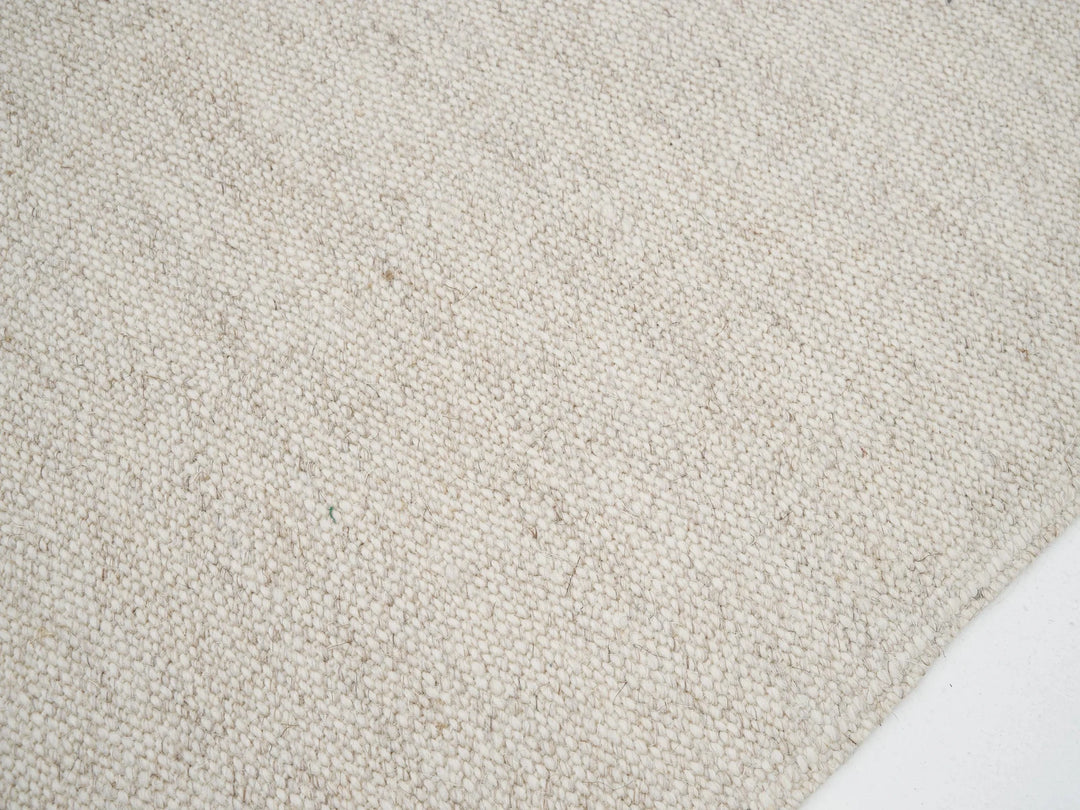 Beige Turkish Kilim Rug 11' 6" x 15' 3" Flat-Weave field