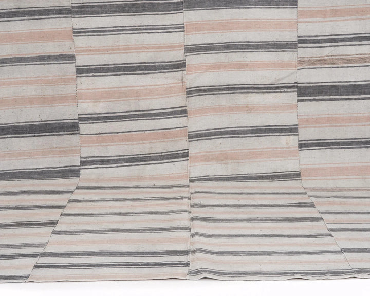 Multicolor Turkish Kilim Rug 6'8" x 10'4" Flat-Weave | No. VR16928