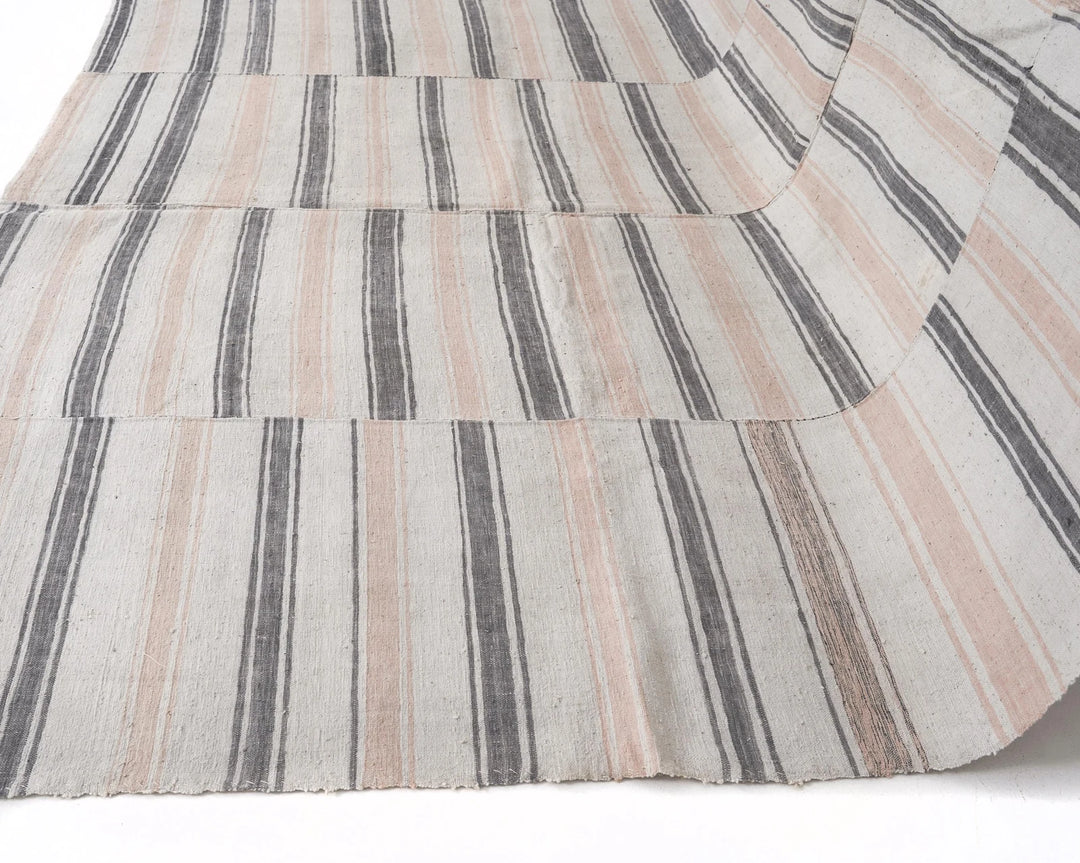 Multicolor Turkish Kilim Rug 6'8" x 10'4" Flat-Weave | No. VR16928