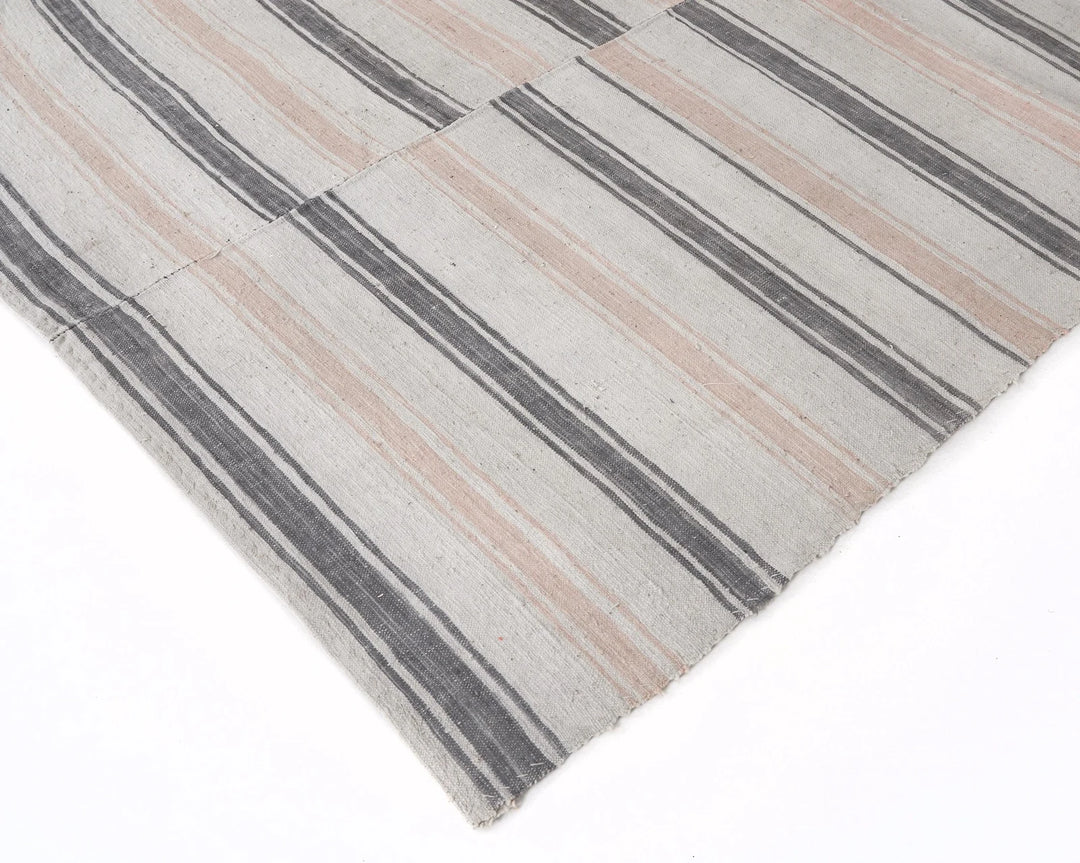 Multicolor Turkish Kilim Rug 6'8" x 10'4" Flat-Weave | No. VR16928