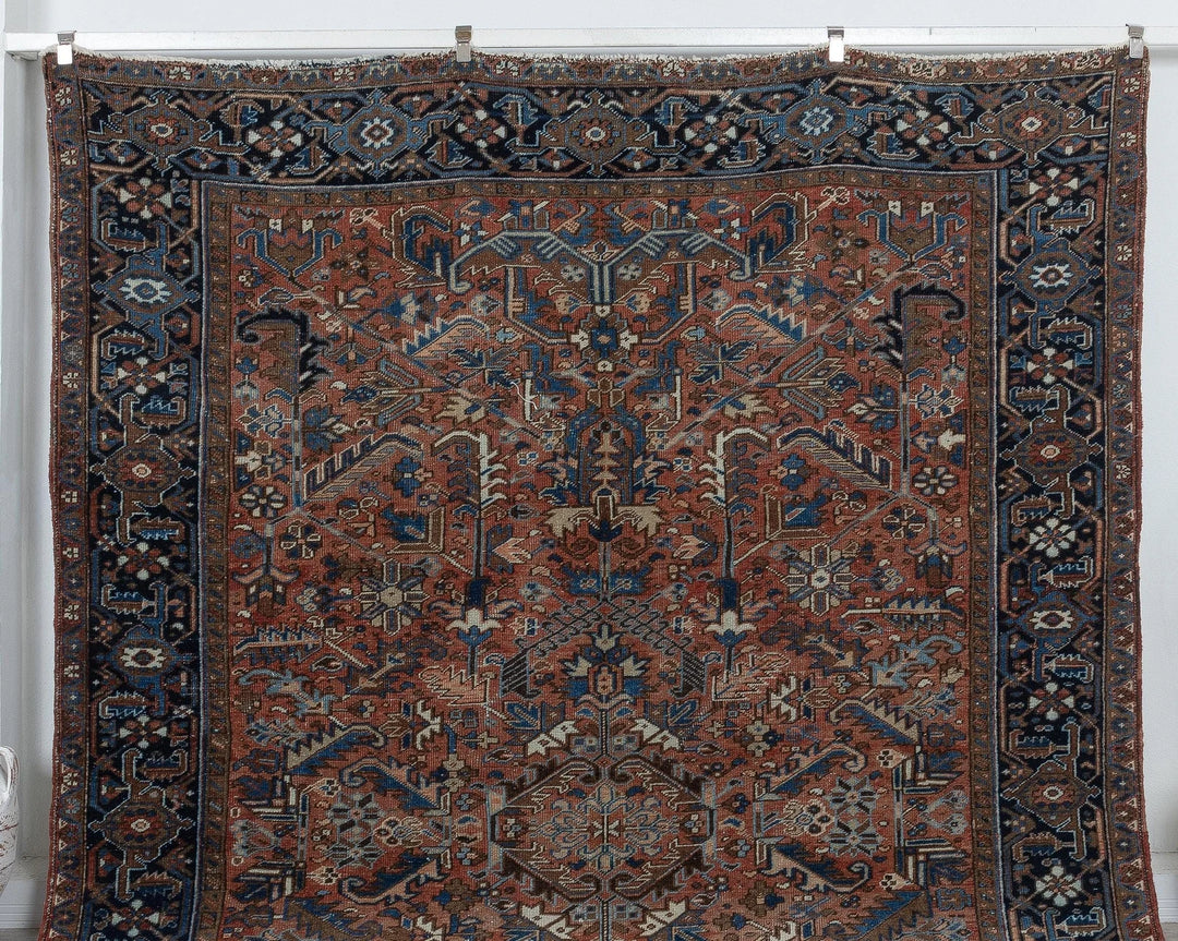 Multicolor Turkish Oushak Rug 8' 3" x 11' 5" Hand-Knotted view