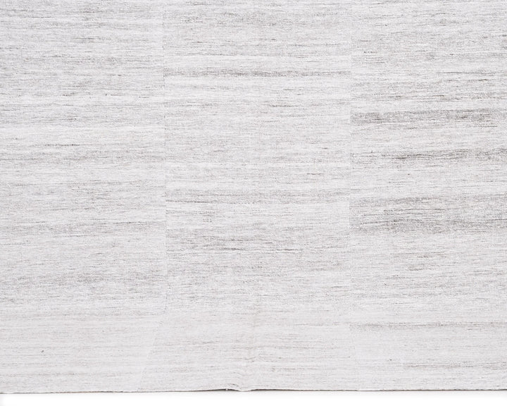 Gray Turkish Kilim Rug 5' 9" x 9' 2" Flat-Weave | No. VR17296