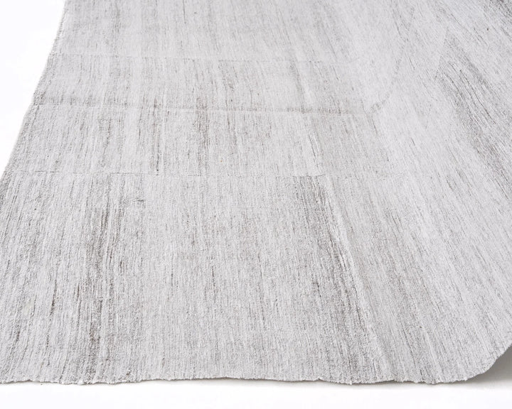 Gray Turkish Kilim Rug 5' 9" x 9' 2" Flat-Weave | No. VR17296
