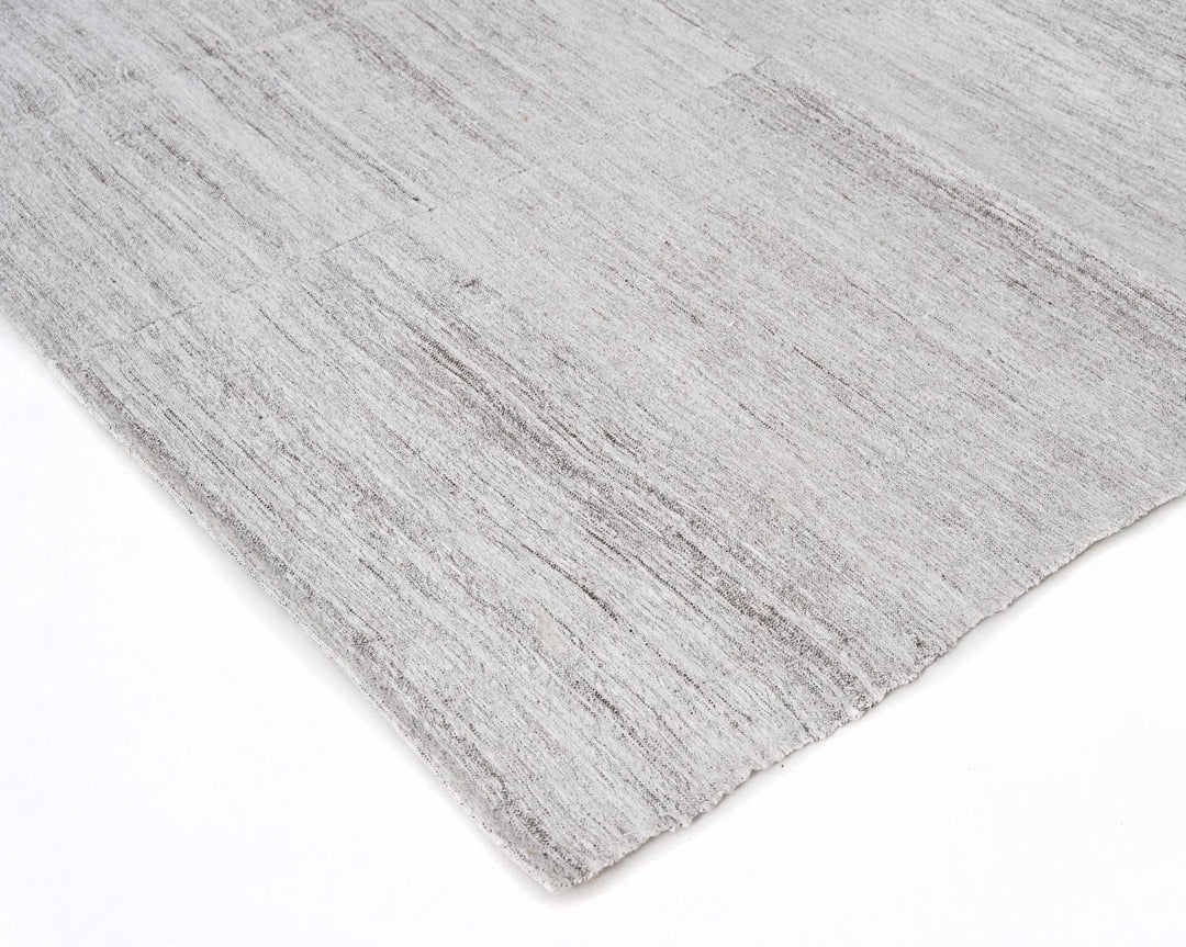Gray Turkish Kilim Rug 5' 9" x 9' 2" Flat-Weave | No. VR17296