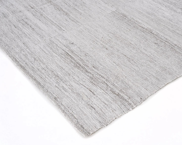 Gray Turkish Kilim Rug 5' 9" x 9' 2" Flat-Weave | No. VR17296