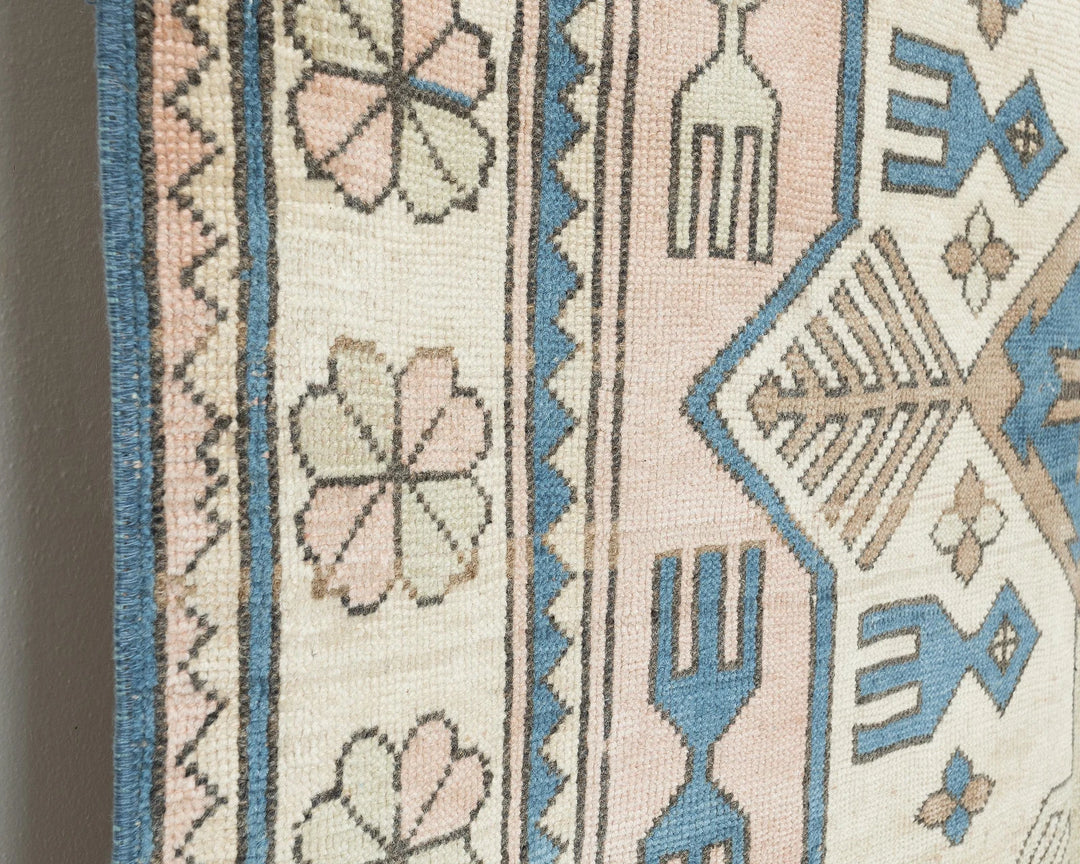 Multicolor Turkish Oushak Rug 5' x 8' Hand-Knotted | No. VR17379
