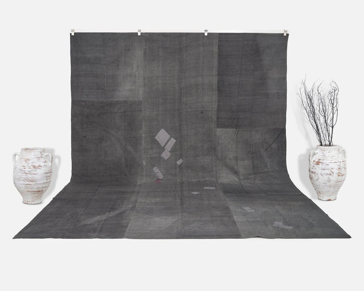 Gray Kilim Rug 9' 8" x 13' | No. VR17442