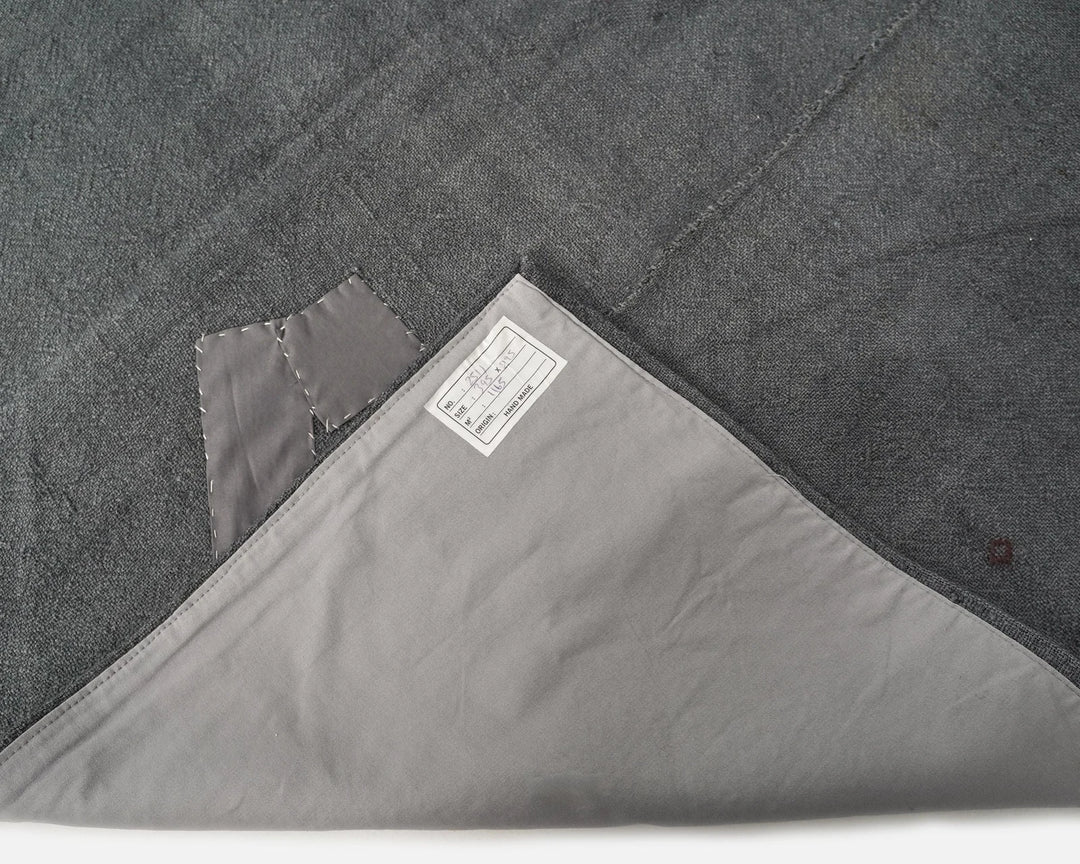 Gray Kilim Rug 9' 8" x 13' | No. VR17442
