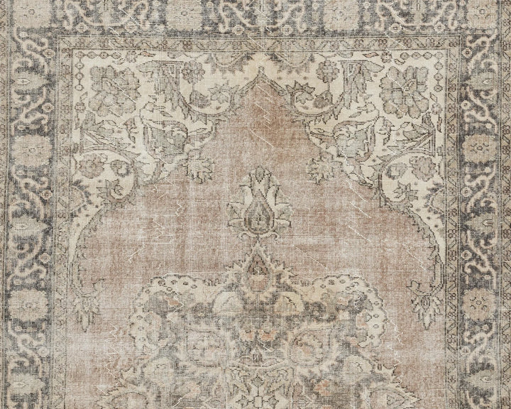 Multicolor Turkish Oushak Rug 6' 3" x 9' 10" Hand-Knotted | No. VR17527