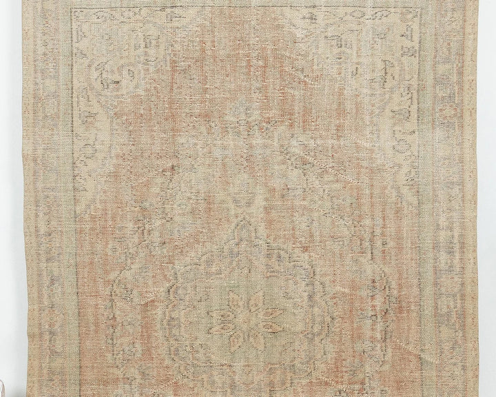 Multicolor Turkish Oushak Rug 5' 8" x 9' 1" Hand-Knotted | No. VR17962