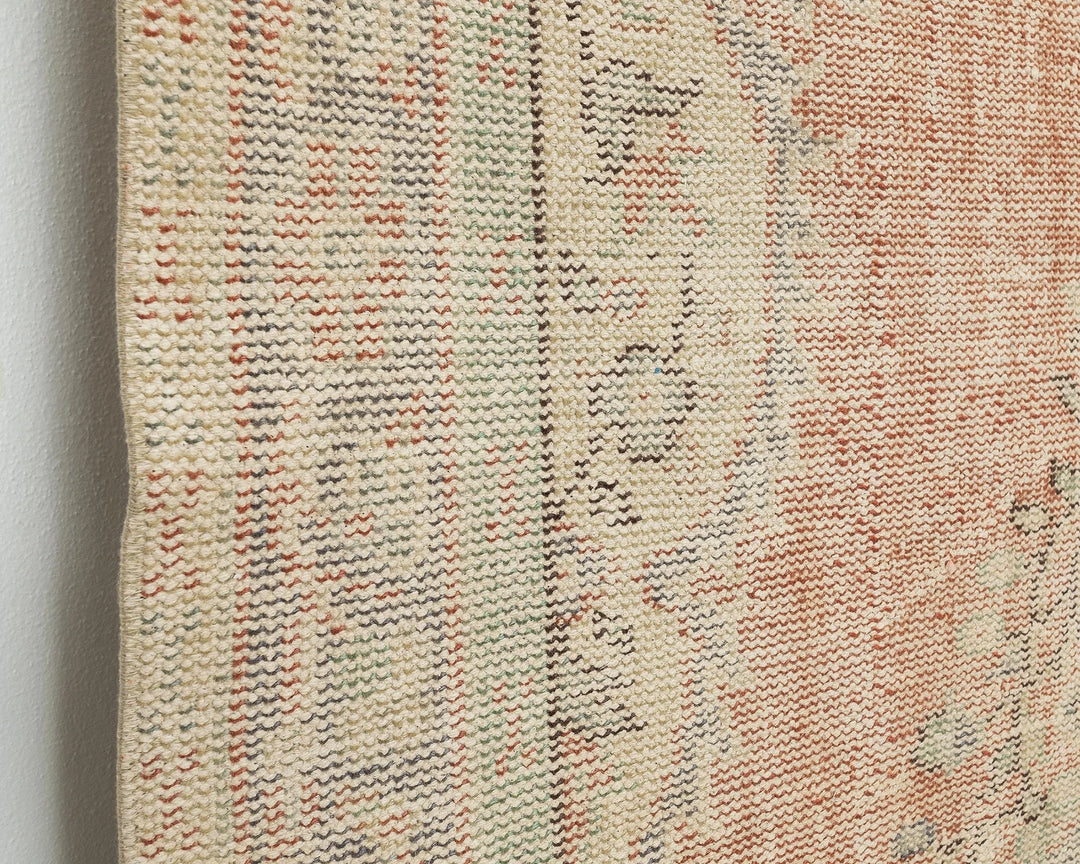 Multicolor Turkish Oushak Rug 5' 8" x 9' 1" Hand-Knotted | No. VR17962