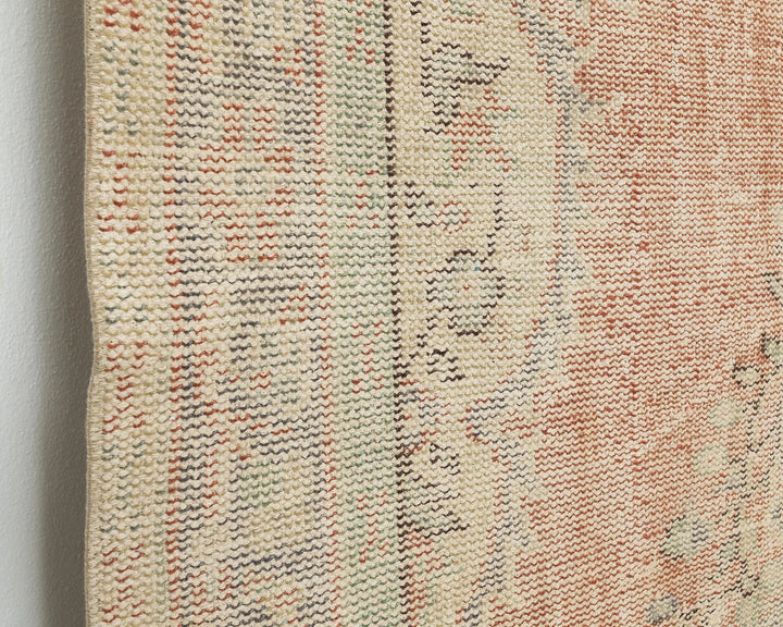 Multicolor Turkish Oushak Rug 5' 8" x 9' 1" Hand-Knotted | No. VR17962