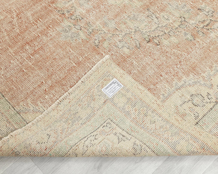 Multicolor Turkish Oushak Rug 5' 8" x 9' 1" Hand-Knotted | No. VR17962