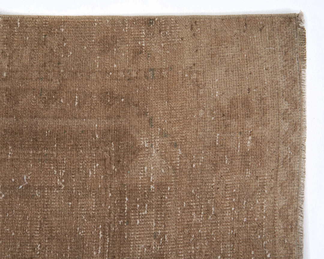 Multicolor Turkish Oushak Rug 3' 2" x 11' 4" Hand-Knotted | No. VR17990