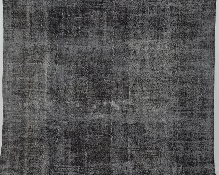 Black Turkish Oushak Rug 0' x 11' 2" Hand-Knotted | No. VR18034