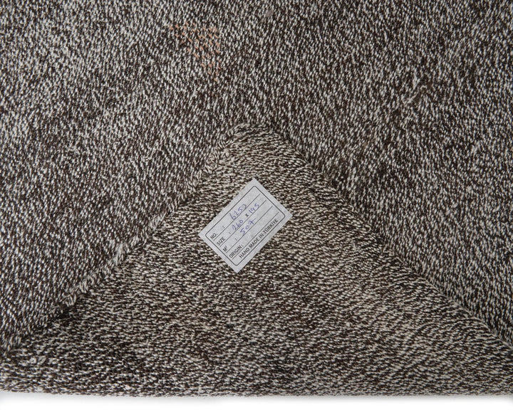 Gray Kilim Rug 6' 5" x 8' 6" | No. VR18148