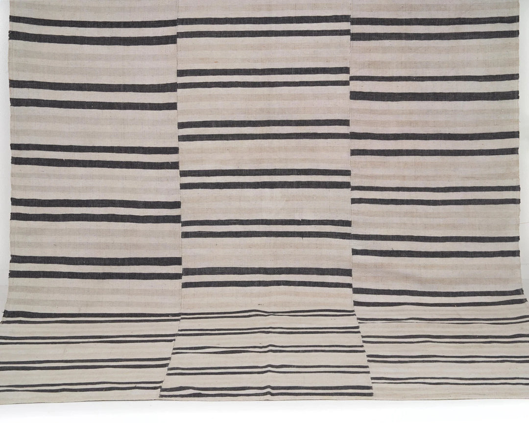 Multicolor Turkish Kilim Rug 6' 2" x 9' 6" Flat-Weave | No. VR18184