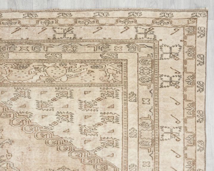 Multicolor Turkish Oriental Rug 6'7" x 9'2" Hand-Knotted | No. VR18215