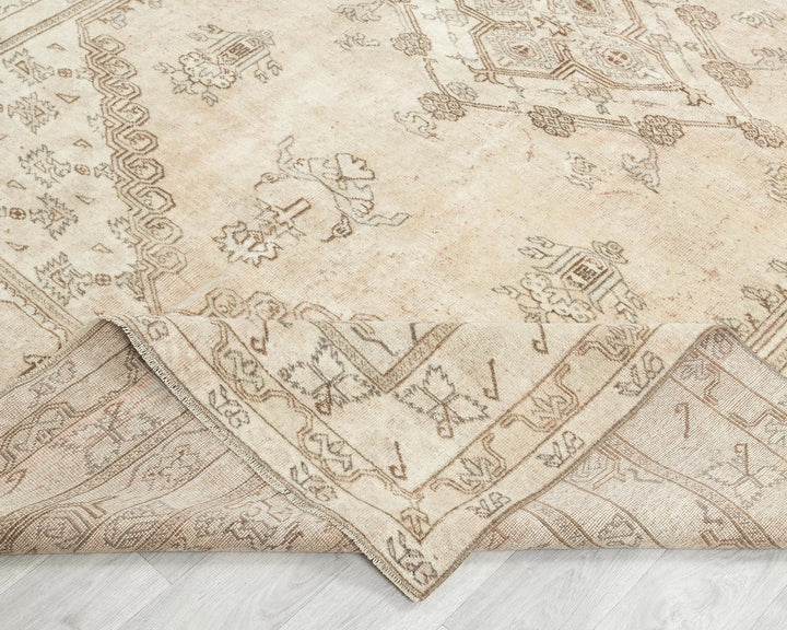 Multicolor Turkish Oriental Rug 6'7" x 9'2" Hand-Knotted | No. VR18215