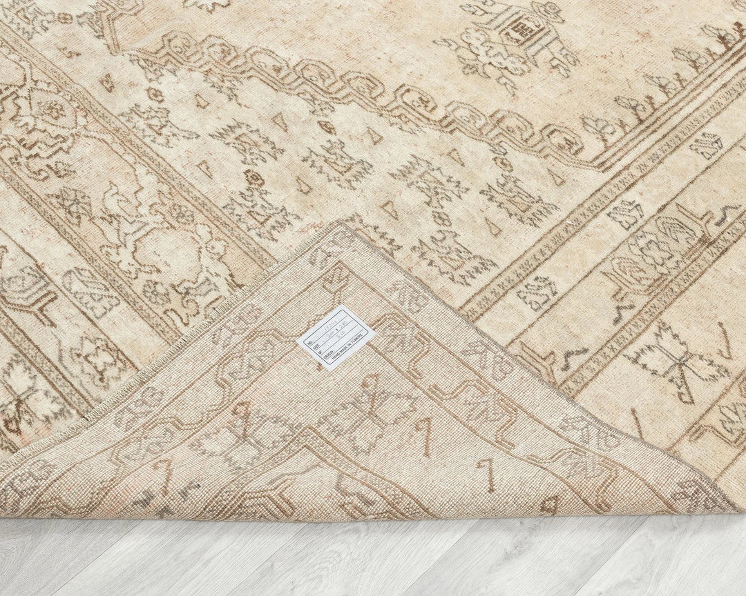 Multicolor Turkish Oriental Rug 6'7" x 9'2" Hand-Knotted | No. VR18215