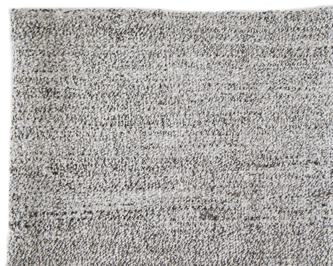 Gray Turkish Kilim Rug 5'1" x 7'6" Flat-Weave | No. VR18235