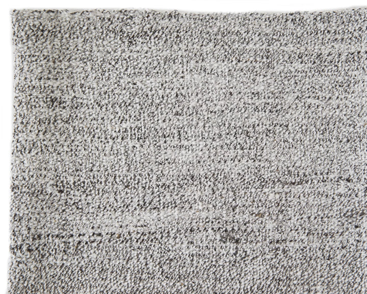 Gray Turkish Kilim Rug 5'1" x 7'6" Flat-Weave | No. VR18235