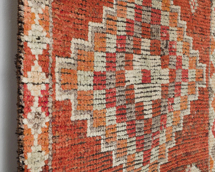 Multicolor Turkish Oushak Rug 2'11" x 11'6" Hand-Knotted | No. VR18299