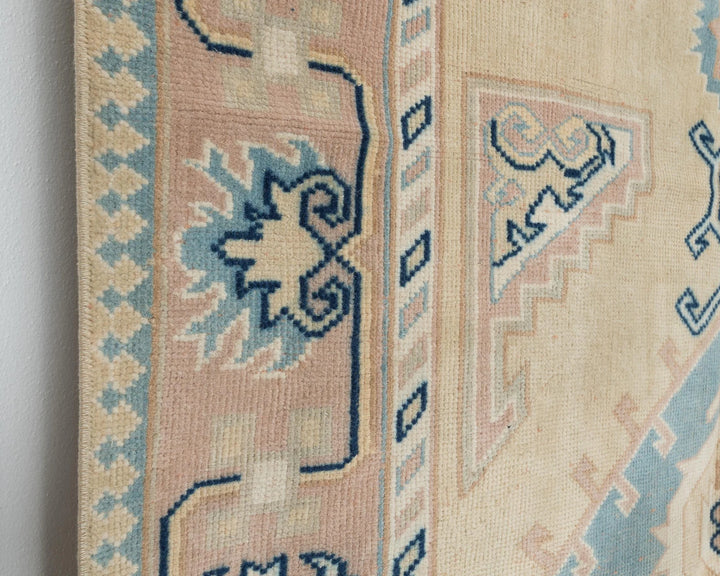 Multicolor Turkish Oushak Rug 7' 4" x 4' 11" Hand-Knotted | No. VR18329