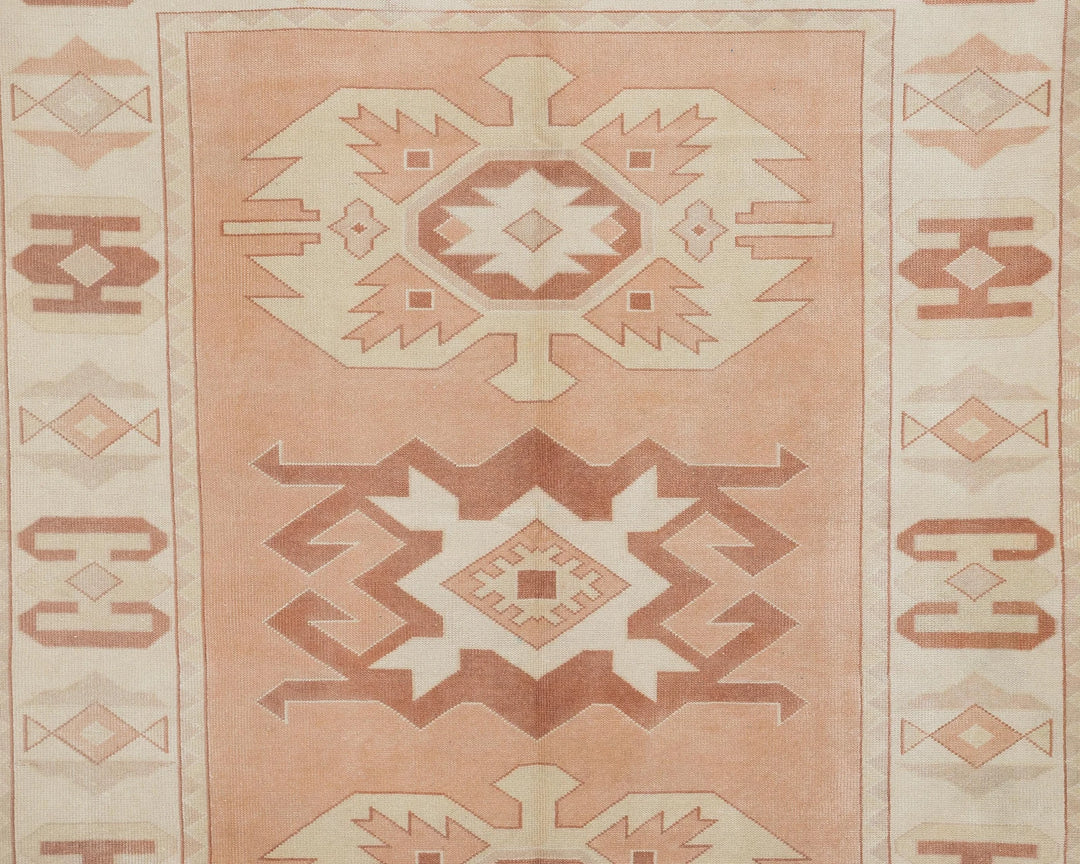 Multicolor Turkish Oushak Rug 5' 9" x 7' 7" Hand-Knotted view