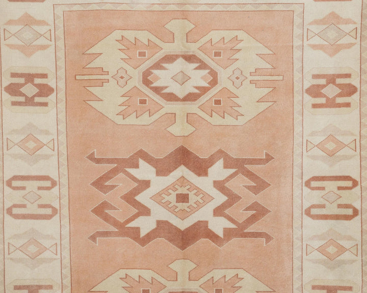 Multicolor Turkish Oushak Rug 5' 9" x 7' 7" Hand-Knotted view
