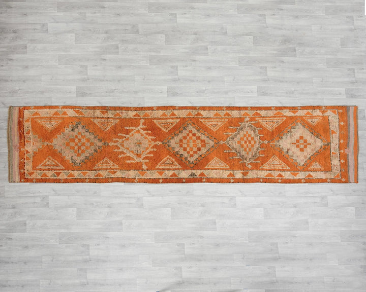Faded Runner Rug 2' 10" x 12' 6" | No. VR18373