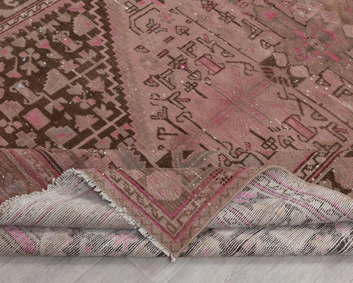 Multicolor Turkish Oushak Rug 5' 2" x 8' 10" Hand-Knotted | No. VR18509