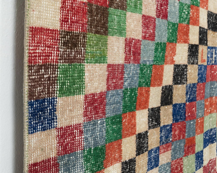 Red Turkish Oushak Rug 4'7" x 6'8" Hand-Knotted | No. VR18520