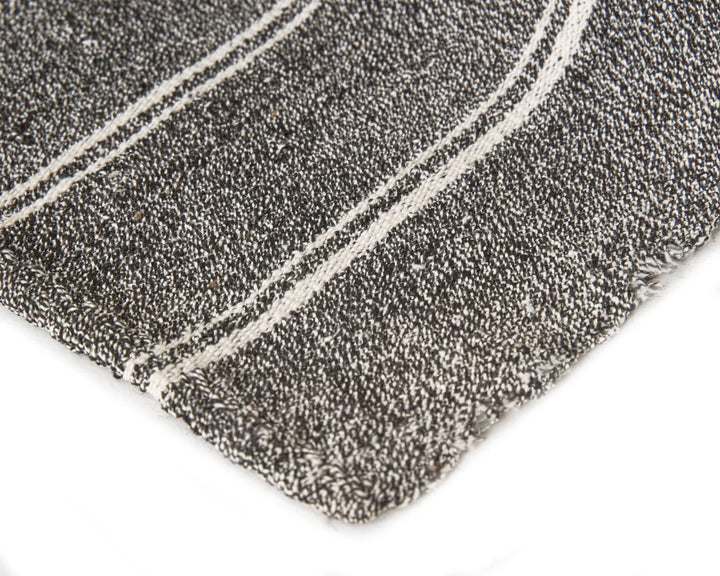 Gray Kilim Rug 5' 7" x 7' 1" | No. VR18558