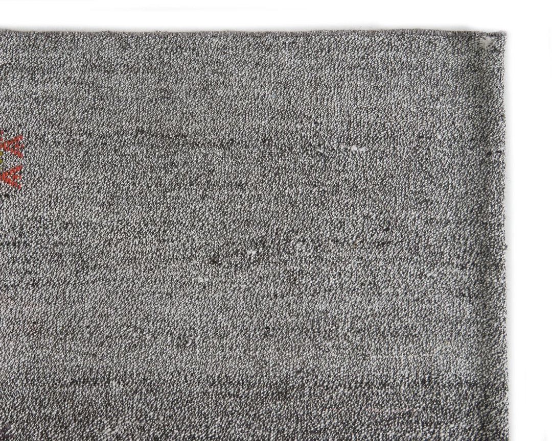 Gray Kilim Rug 6' 10" x 8' 2" | No. VR18902
