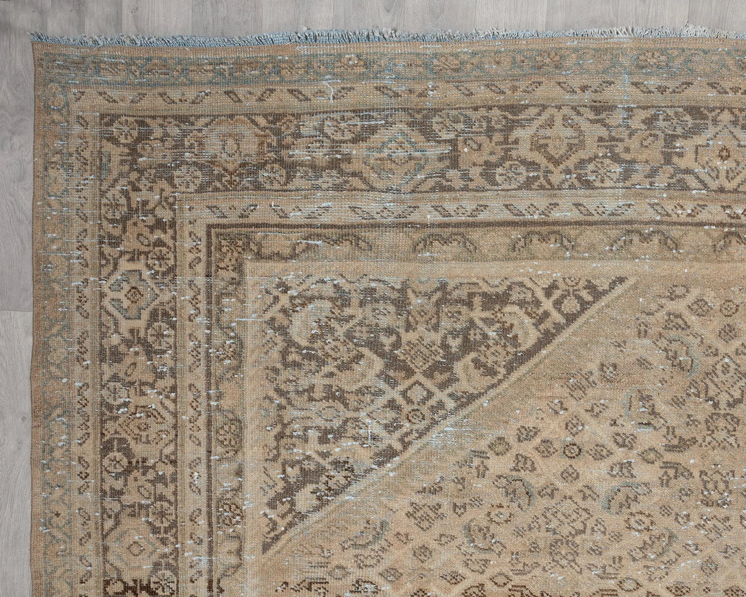 Multicolor Turkish Oushak Rug 9' 10" x 12' 6" Hand-Knotted | No. VR19158
