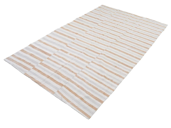 Multicolor Turkish Kilim Rug 5' 1" x 8' 5" Flat-Weave | No. VR19789