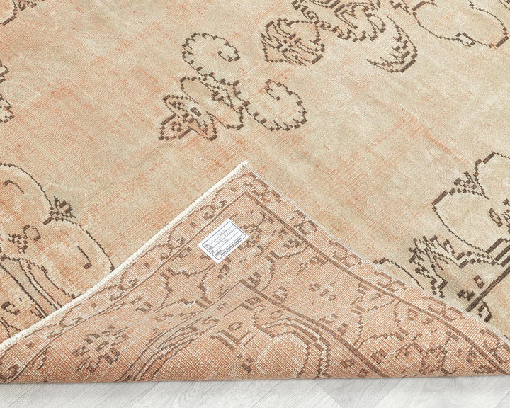 Multicolor Turkish Oushak Rug 8' 4" x 5' Hand-Knotted | No. VR19982