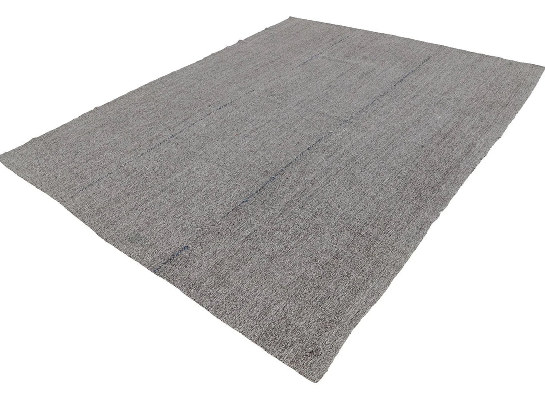 Gray Kilim Rug 8' x 10' | No. VR20043