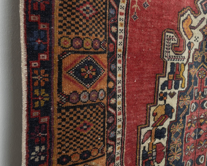 Multicolor Turkish Oushak Rug 7' 5" x 4' 3" Hand-Knotted | No. VR20141