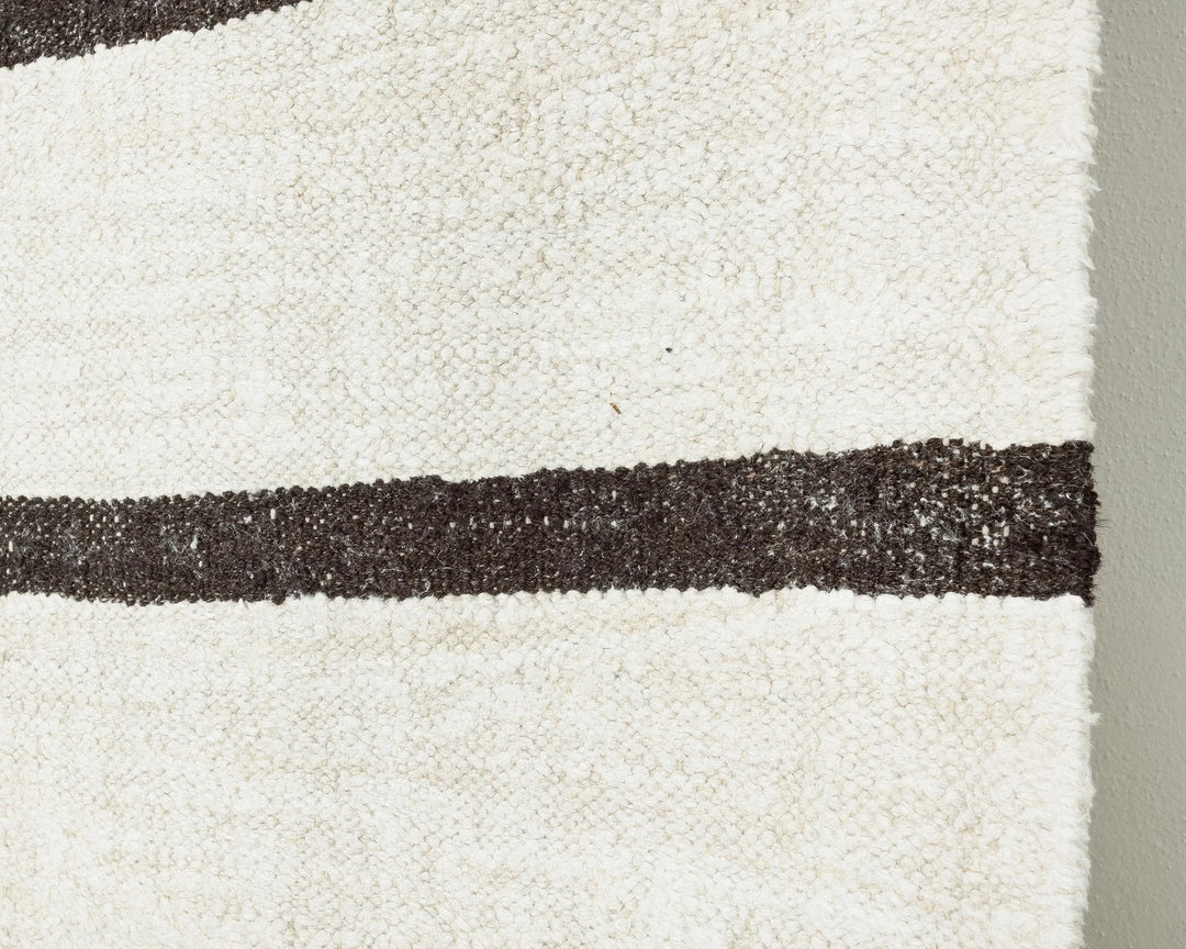 Black Kilim Rug 8' 10" x 11' 9" | No. VR20278