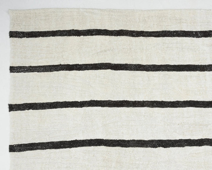 Black Kilim Rug 8' 10" x 11' 9" | No. VR20278