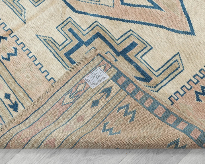 Multicolor Turkish Oushak Rug 5'8" x 7'11" Hand-Knotted | No. VR20330